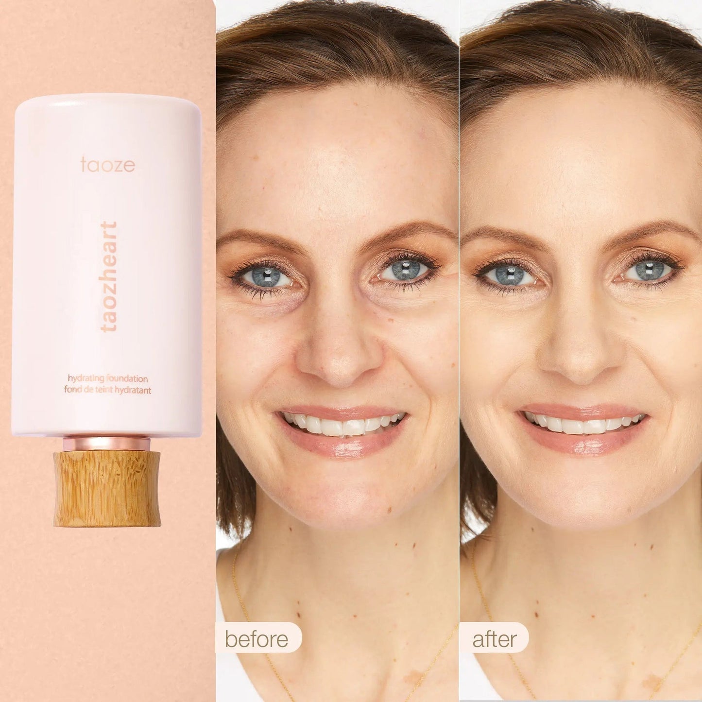 BOGO 50% OFF🔥 Hydrating Serum Foundation + Free Premium Buffing Brush
